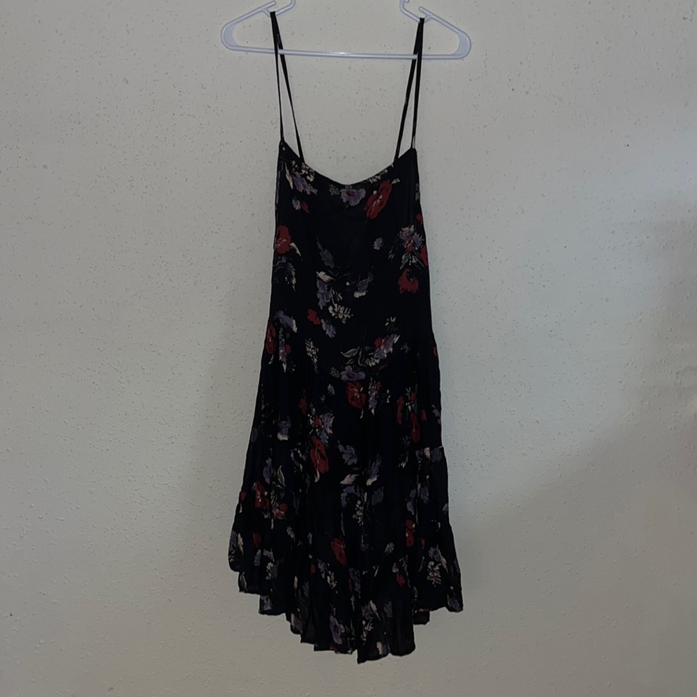 NWT Free People | black floral dress
